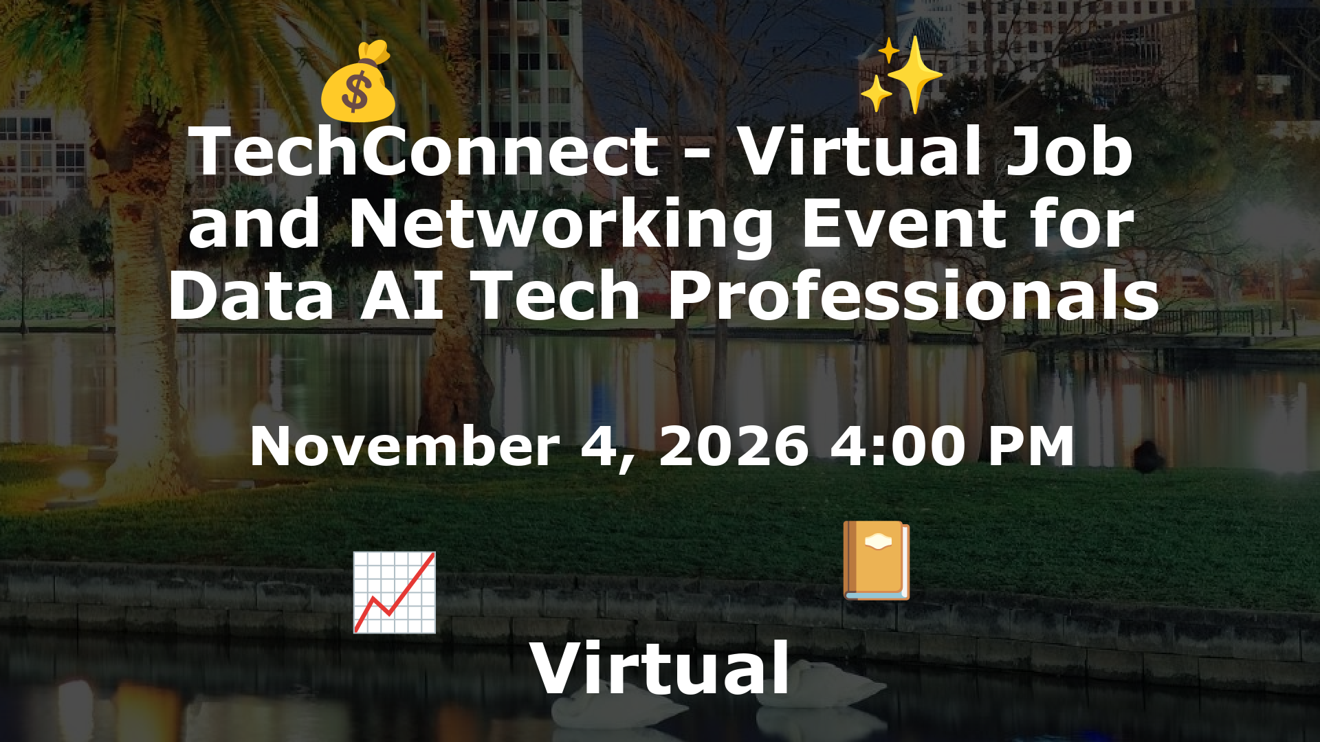 TechConnect - Virtual Job and Networking Event for Data AI Tech Professionals event image